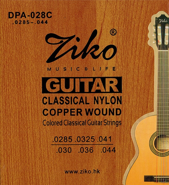 Coloured-Classical-Guitar-Strings-by-Ziko-DPA-028C-1
